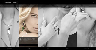 Modern Jewellery – Website Collection Page (Desktop)